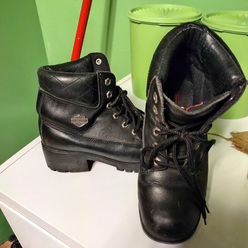 Harley Davidson boots 8.5